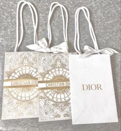 Dior クリスマス　ホリデー　紙袋　7枚 Diorのクリスマス用の紙袋とBOXです （クリスチャンディオール