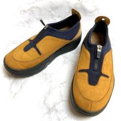 希少 ピージー モックガーデンⅡ 27 PG レザーシューズ スリッポン