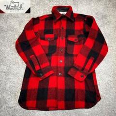 70s WOOL RICH ウールシャツジャケット チェック柄 肉厚