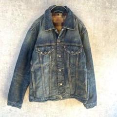 LEVI'S 70500デニムジャケット キルティング　ゆったりLメンズ i1 80's カナダ製 Levi's リーバイス 70506 デニムジャケット 44