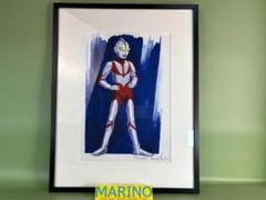 成田 亨 ウルトラマン オリジナルデジタルリトグラフ 額装　マルサン　ブルマァク 成田 亨 ウルトラマン オリジナルデジタルリトグラフ 額装