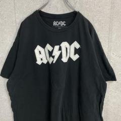 ACDC バンド　ミュージック　ブラック　プリントビックTシャツ2XL
