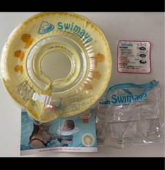 スイマーバ　うきわ型知育用具　首リング　レギュラー　ダック　イエロー　水遊び
