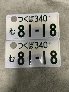 激レア】ナンバープレートつくば531 す1911 ご当地ナンバー 筑波山