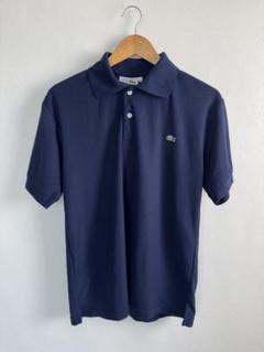 70s 80s フレラコ フランス製 ラコステ ネイビー ポロシャツ 4 紺 LACOSTE - 【80s】ラコステ ポロシャツ フランス製 サイズ7