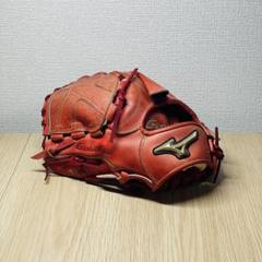 ミズノ グローバルエリート 硬式 投手用 左投げクロス締め/逆巻き ラディッシュ ミズノ グローバルエリート 硬式 投手用 左投げクロス締め
