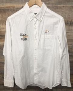 日本製 rough&swell オックスフォードBDシャツ Ham&Eggs M
