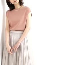 【新品】NATURAL BEAUTY BASIC プリーツスカート　グレージュのサムネイル