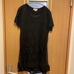 【美品】DIESEL ブラック ミニワンピース 半袖 2024 die-l-t-e8-324.jpg