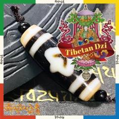 チベットDzi Bead 三色 菩提 三眼 天珠ワールドNo.c24 - メルカリ