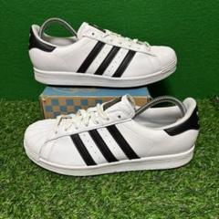 【海外輸入】 Superstar 美品‼️adidas GOLFゴルフシューズ 金ベロ 27cm シューズ(男性用)