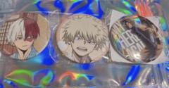 僕のヒーローアカデミア極楽湯コラボ缶バッジ 爆豪勝己 TVアニメ『僕のヒーローアカデミア』×極楽湯・RAKU SPAコラボ