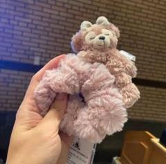 上海ディズニーランド直接購入正規品　シェリーメイのふわふわシュシュ