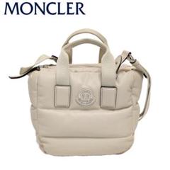 新品 MONCLER MINI CARADOC ハンドバッグ 羊革オールレザー