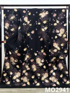振袖 豪華 銀通し 刺繍 金彩 柄八掛 身丈172cm