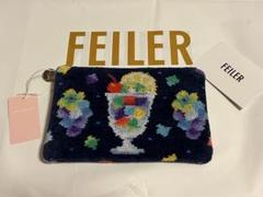 フェイラー　ソワレコラボ　フラットポーチ　未使用品 フェイラーソワレコラボフラットポーチ未使用品