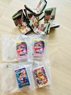 クレヨンしんちゃん ビデオテープミニチュアチャームコレクション 4点セット