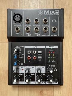 Amazon | MACKIE マッキー 超コンパクトアナログミキサー MIX5