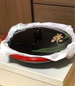べんぼう漆器 沖縄紅房 菓子鉢