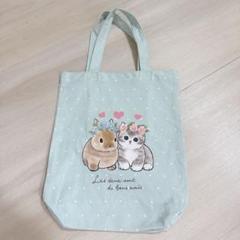 mofusand × any FAM　モフサンド　トートバッグ　緑色