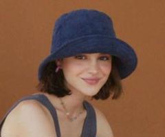新品未使用　アリシアスタン　テリーバケットハット　ネイビー　帽子 Terry Bucket Hat/パイル地バケットハット（ハット）｜ALEXIA