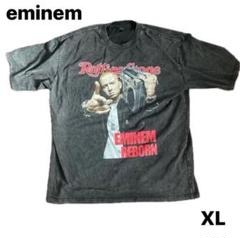 エミネム EMINEM ヴィンテージ加工 ラップT 半袖 Tシャツ tee 黒