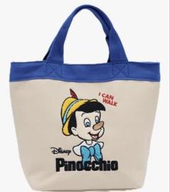 ディズニー　ミニトートバッグ　ピノキオ