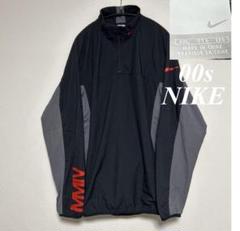 00s NIKE ナイロンジャケット 赤 ドローコード テック y2k