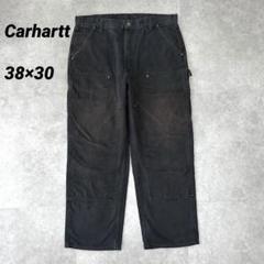カーハート　ダブルニーペインターパンツ　ブラック　フェード　雰囲気◎ 楽天市場】レビューでクーポン☆カーハート ジーンズ CARHARTT