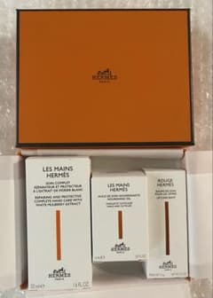 エルメス　ハンドクリーム&リップセット エルメスギフトセットハンドケアクリームリップバームネイル