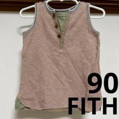 FITH WORKS フィス ベビータンクトップ ノースリーブ 90 夏 海