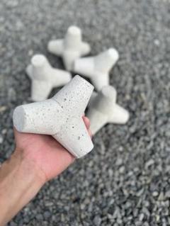 ミニ消波ブロック　M5個　ジャンク