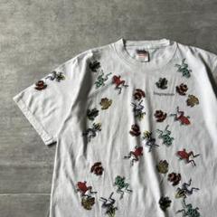 【90年代アメリカ製シングルステッチ】オニータ古着アメンボ総柄ユニーク有原みゆ紀