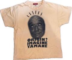 YAMANE EVISU 顔プリント Tシャツ 希少 EVISU YAMANE ビンテージ シングルステッチ 顔プリント