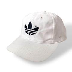 adidas 90s デサント製 トレフォイルロゴ キャップ 帽子 ヴィンテージ
