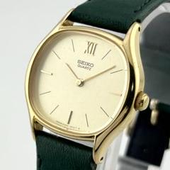 【稼働】SEIKO クオーツ 2320-6640 ゴールド レディース