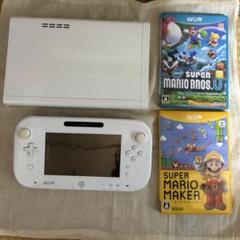 Nintendo Wii U 本体 ソフト2本付き - メルカリ