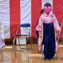 【卒園式に】着物と袴のセット