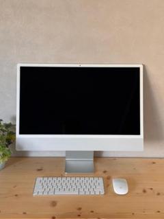 iMac（24 インチ, M1, 2021）USキーボード、シルバー - メルカリ