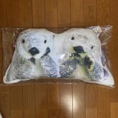 鳥羽水族館　メイキラクッション　ブランケット　ラッコぬいぐるみ メイ☆キラクッション【オリジナル】 – 鳥羽水族館オンライン