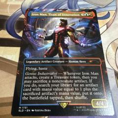 タイムセール　MTG マーベル　Iron Man foil未開封　④ MTG Marvel Secret Lair Iron Man Foil Sealed Presale Ships