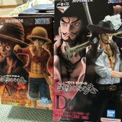 ONE PIECE 一番くじ ルフィ ミホーク おまけ付き ワンピース 一番くじA賞 ルフィ＆D賞 ミホーク フィギュア