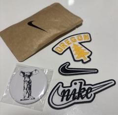 NIKE アイロンワッペン　缶バッジ