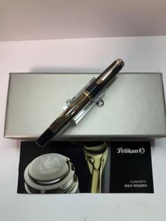 Pelikan M400SE brown-stripes F-nib 茶縞 細字 - メルカリ