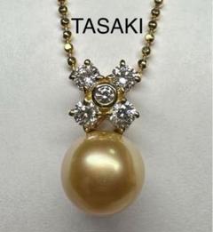 タサキ　ゴールデンパール　ダイヤ　ペンダントトップ　K18 楽天市場】タサキ ゴールデンパール ペンダントトップ 真珠 12.4