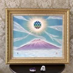 最強開運日特価☆神秘的富士山フラワーオブライフ　潜在意識解放次元上昇絵画F20号 最強開運日特価☆神秘的富士山フラワーオブライフ 潜在意識解放