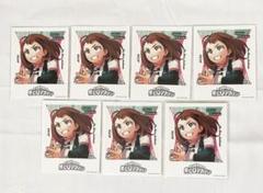 僕のヒーローアカデミア 麗日お茶子 ステッカー フォトカード