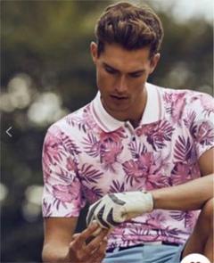 Ted Baker COURSE トロピカルxボタニカル ポロシャツ