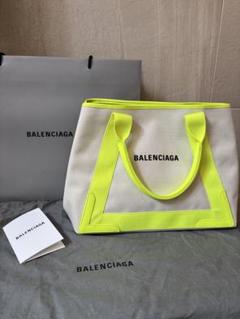 新品未使用BALENCIAGA バレンシアガ カバス トートバッグ　M イエロー
