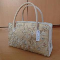 美品 人気の お洒落な 利休バッグ （正絹）Ｚ187 美品 人気の お洒落な 利休バッグ （正絹）Z187